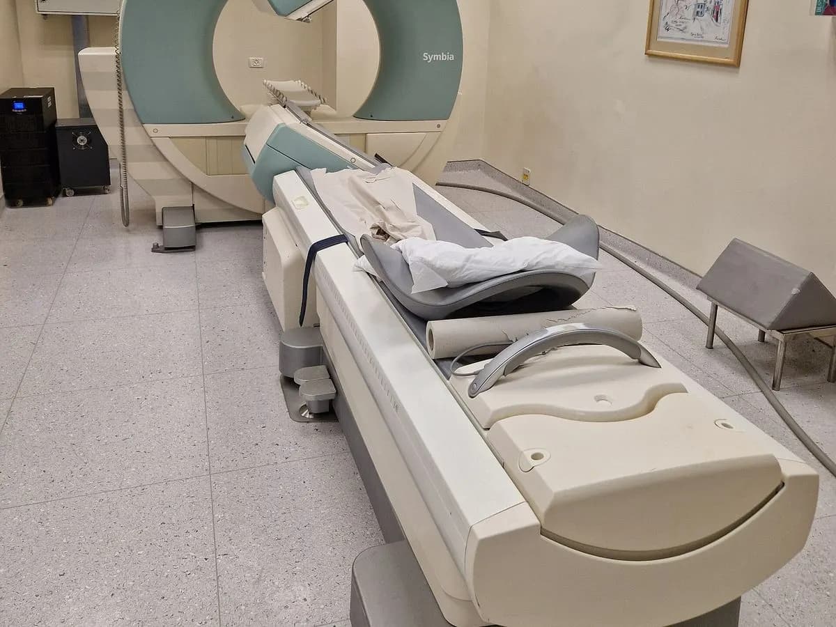 Gamma-caméra d'un service de médecine nucléaire