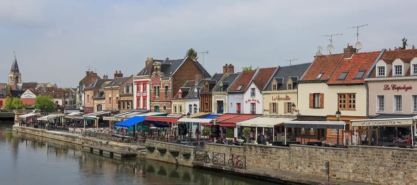 Amiens France Quai-Belu-03 : vue de Amiens