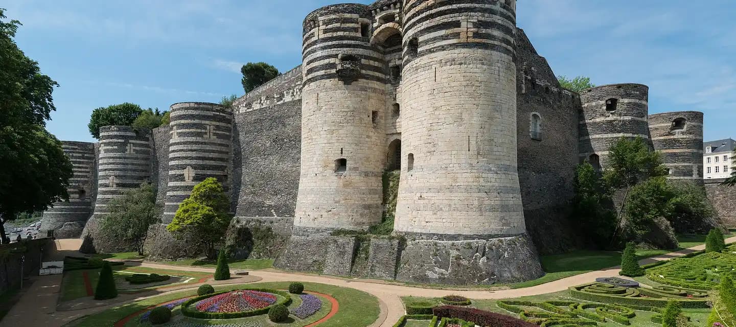 Château d'Angers, South view 20170611 1 : vue de Angers