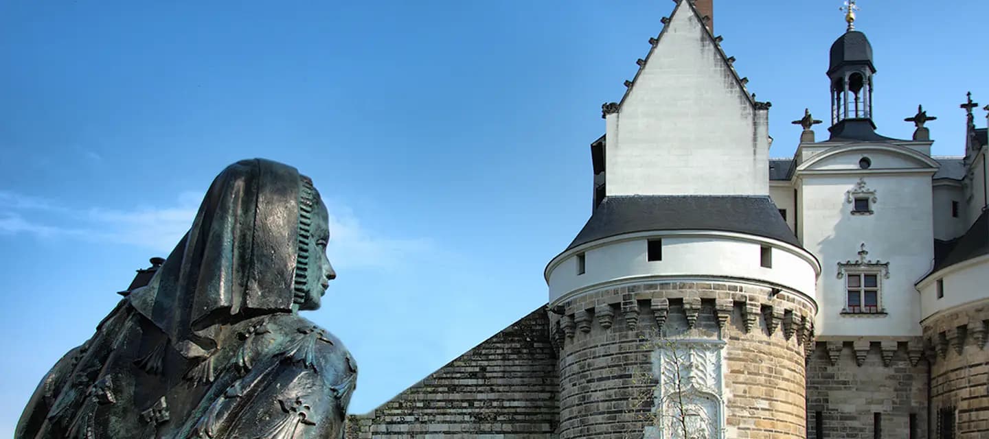 Château des Ducs de Bretagne à Nantes - Anne : vue de Nantes