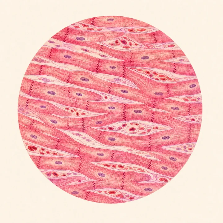Cœur — vue microscopique